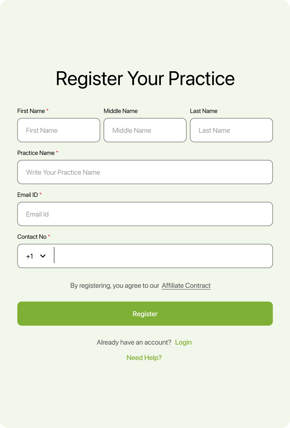 Sign Up