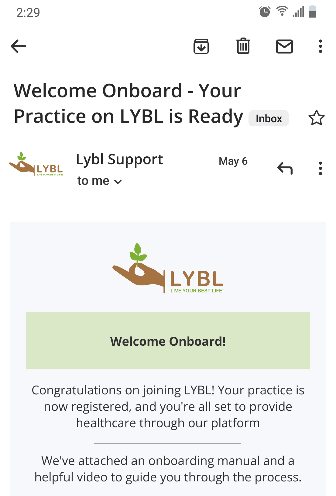 Onboarding Instructions